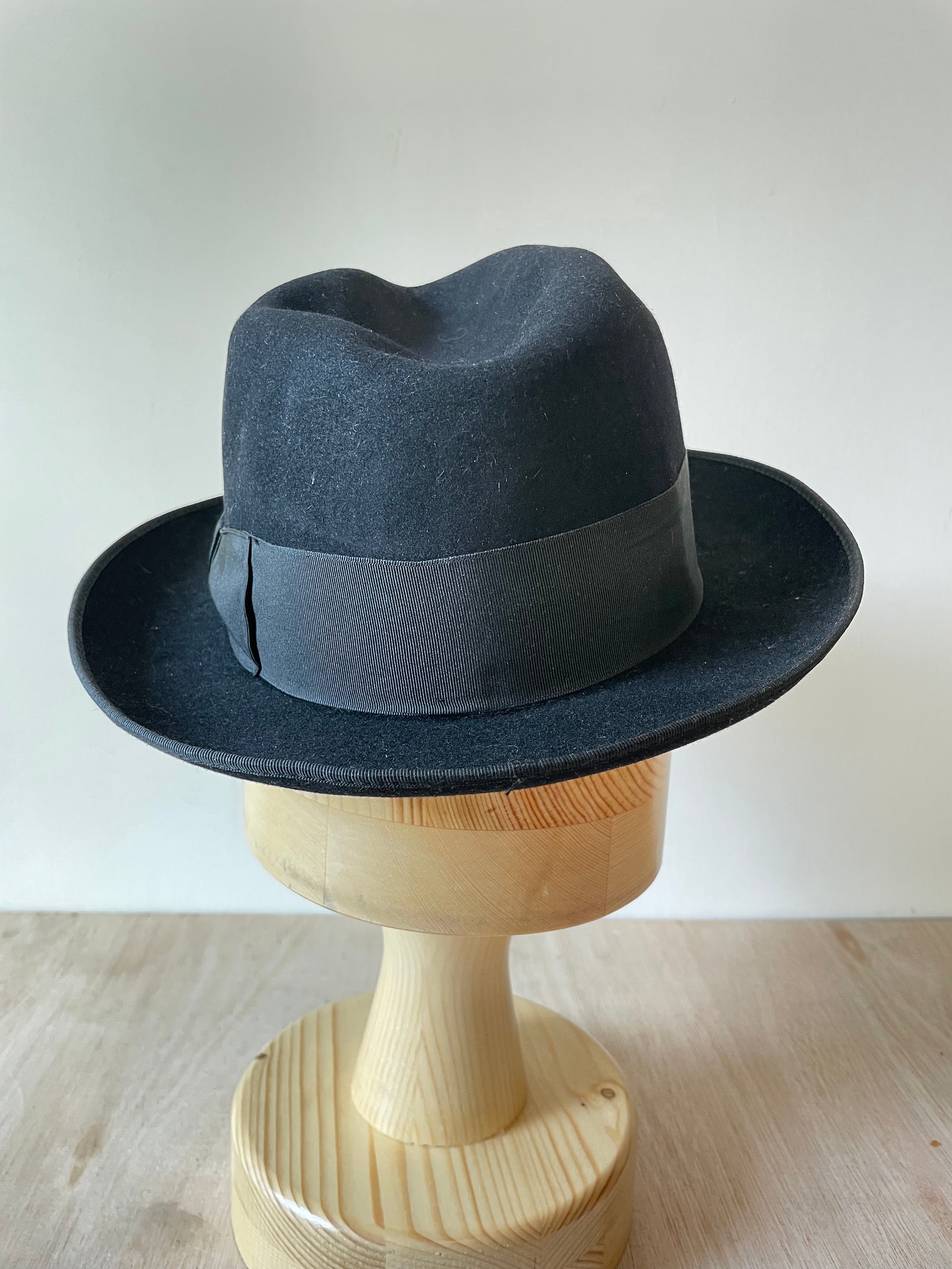 1960's Original Vintage Men's Hat in Fur Felt From - Etsy