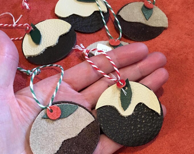 Christmas Pudding Tree Decorations, Personalisation Feature