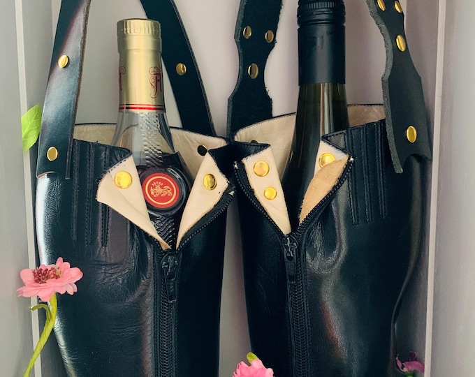 Bottle Bags, Bottle Gift Bags - Personalisation Feature