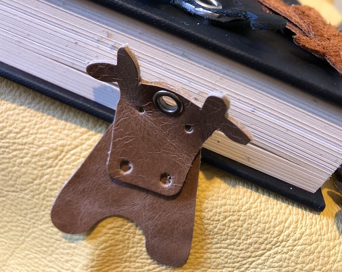 Cow Bookmark - Personalisation Feature