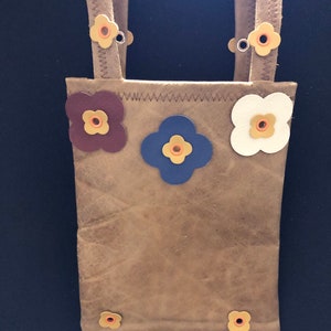 Ledertasche, Kleine Braune Leder Tragetasche, Gelegenheitstasche