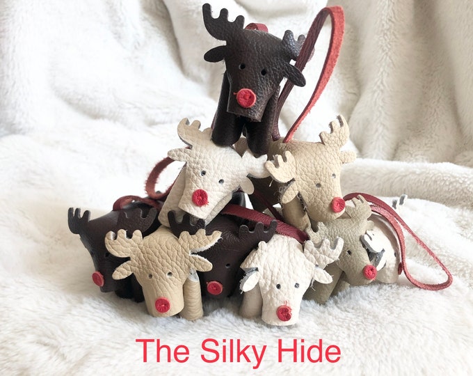 Reindeer, Deer, Moose Keyring, Charm, Christmas Decoration