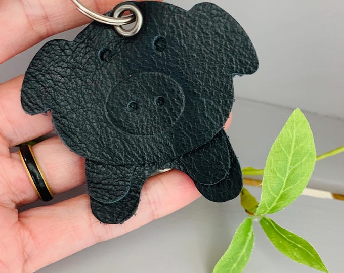 Pig Keyring, Pig Bag Charm, Piggy Keyring, Pig Keychain, Pig Key-Fob, Pig Bag Charm, Pig Gifts