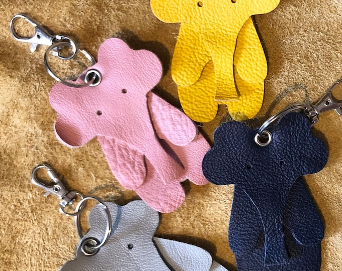 Elephant Keyring/Bag Charm, Personalisation Feature