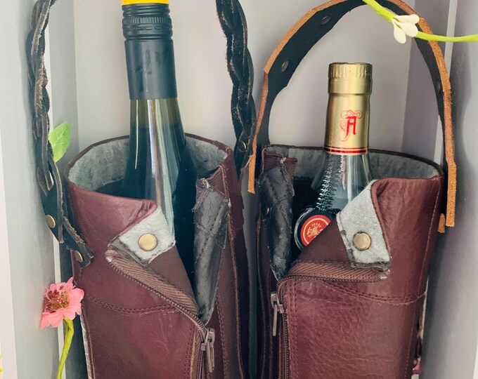 Bottle Bags, Bottle Gift Bags - Personalisation Feature