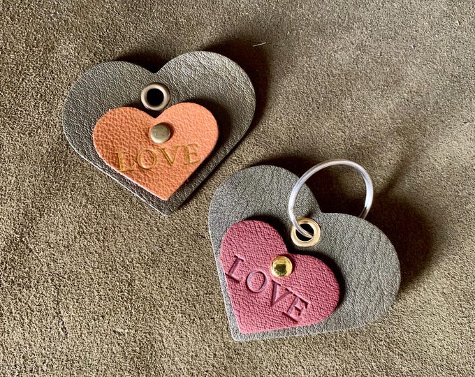 Heart Keyring / Tag