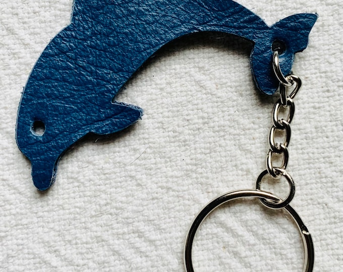 Dolphin Keyring / Bag Charm, Personalisation Feature