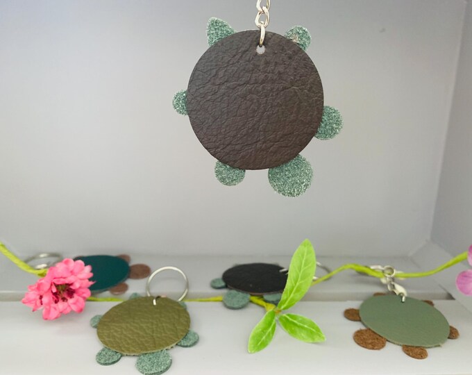 Tortoise / Turtle Keyring, Bag Charm, Accessory - Personalisation Feature
