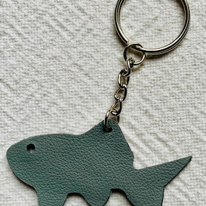 楽天 送料無料にならない Leather Shark Keychain - Etsy Canada Bags&Wallets