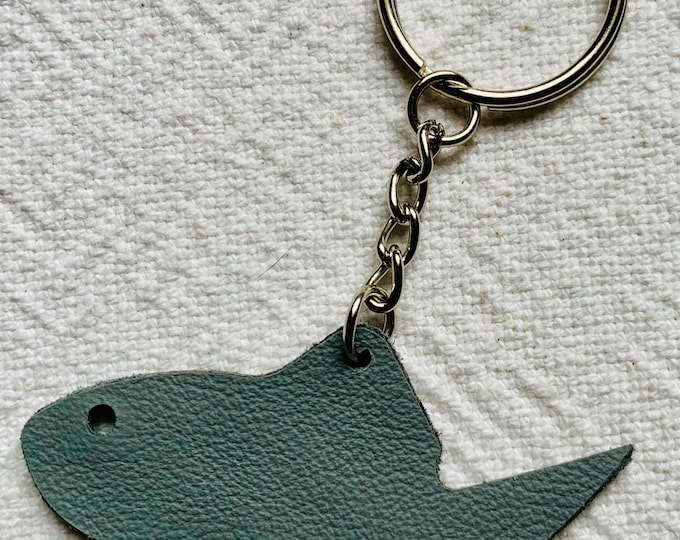 Shark Keyrings, Shark Bag Charm, Shark Bag Accessory, Leather Shark, Shark Keychain, Shark Key-Fob, Shark Gift