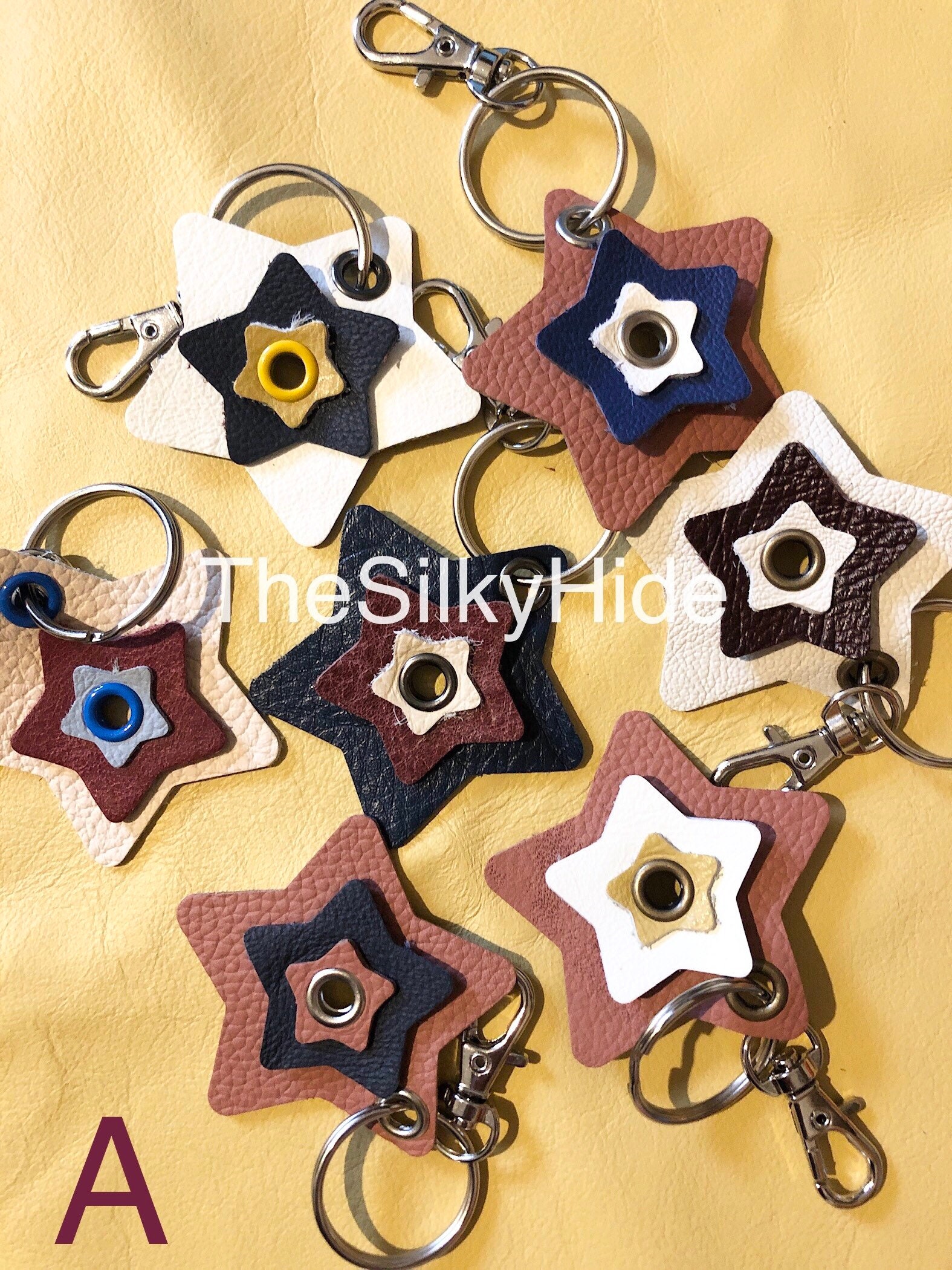 Star Keyrings, Leather Star Keyrings, Star Keyrings, Star Star Keyrings, Leather Star Keyrings, Star Keyrings, Star