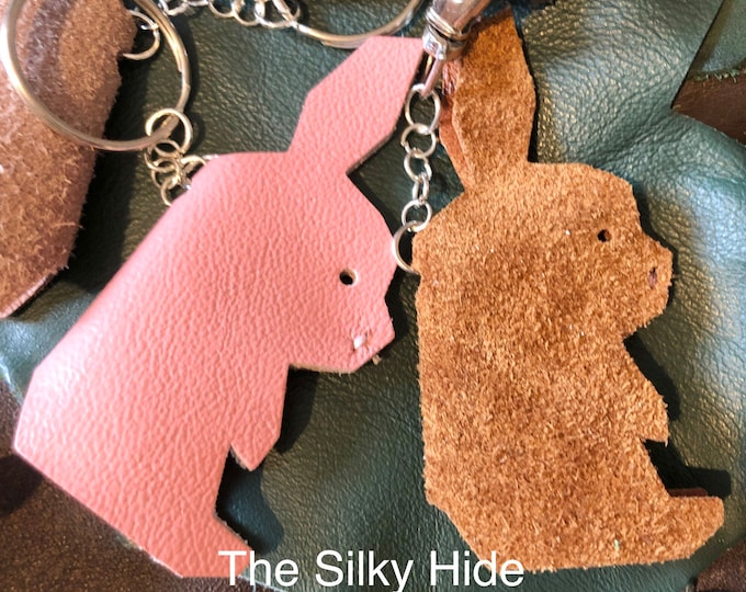 Rabbit Keyring, Bag Charm, Accessory - Personalisation Feature