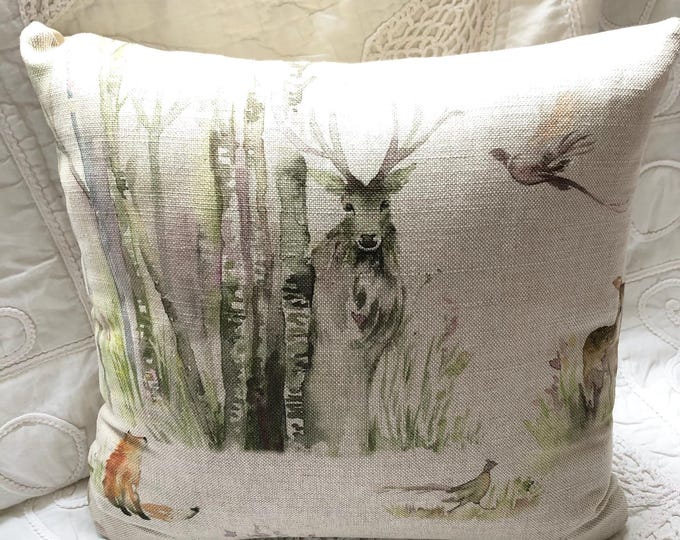 Leather & Fabric Scatter Cushions - Reversible - Various Designs