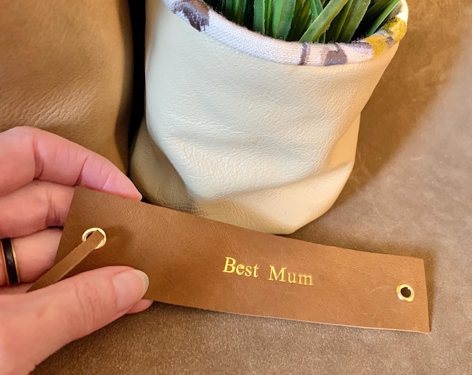 Best Mum Bookmark, Mothers Day Gifts, create your own bookmark feature