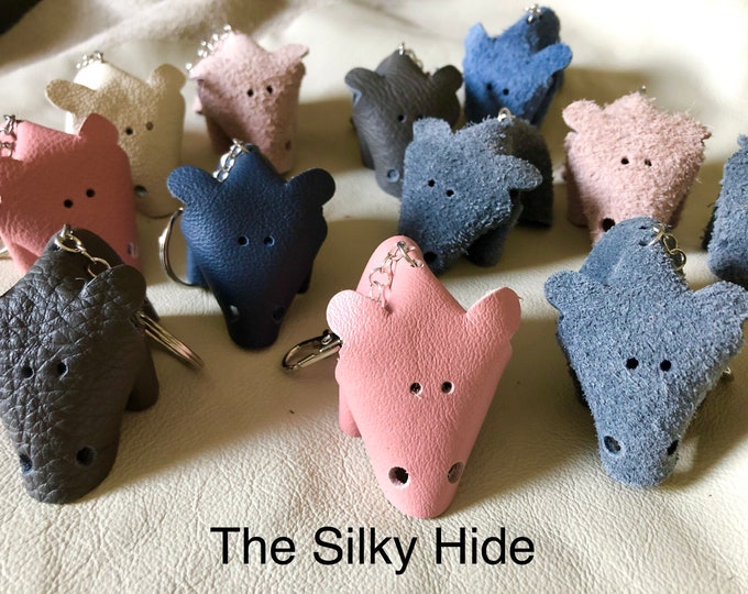 Hippo Keyring / Bag Charm