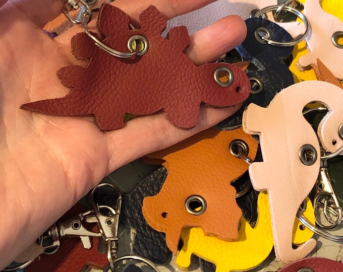 Dinosaur Keyrings, Personalisation Available