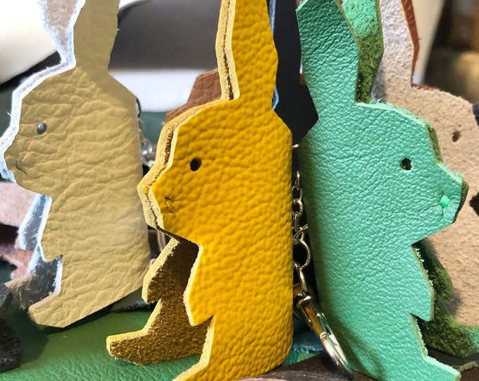 Rabbit Keyring, Bag Charm, Accessory - Personalisation Feature