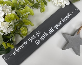 Your Own Text - Custom Wooden Sign - Large
