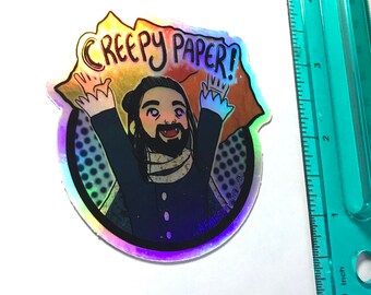 What We Do in the Shadows inspired sticker set - Nandor and Nadja