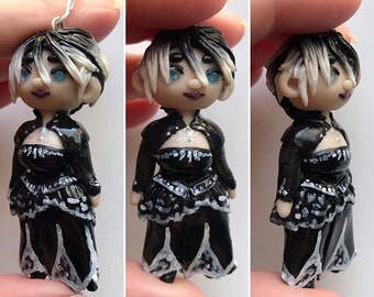 Custom Mini Figurine Commission- Personalized Polymer Clay Character Sculpture