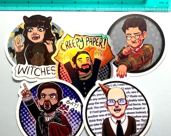 What We Do in the Shadows inspired sticker set 2