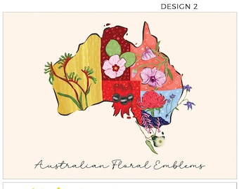 Australia flower emblems VER.2