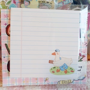happy mail memo pad