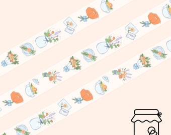 The Secret World Flowers (washi tape)