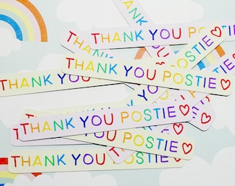 Crayon | Thank You Postie (stickers) - Set of 15