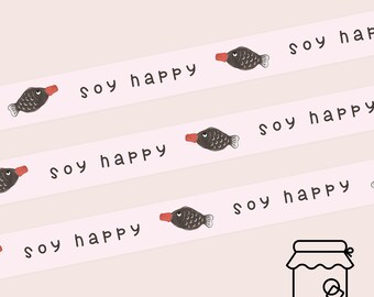 Soy happy Washi Tape