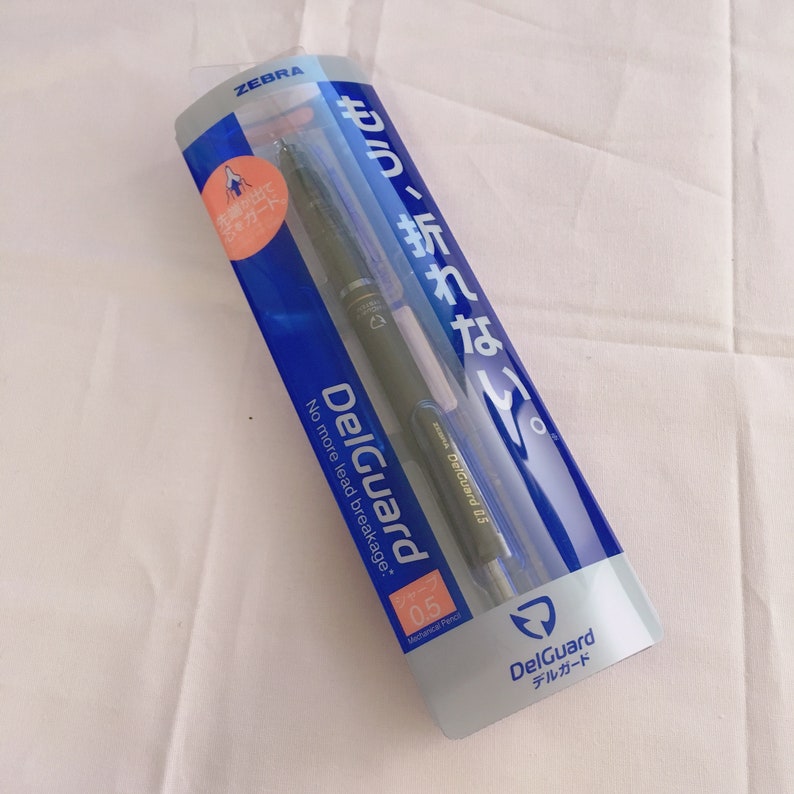 pick your mix Zebra Delguard Mechanical Pencil 0.5mm BLACK