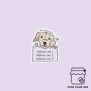 Personalised Return Address Label (stickers)