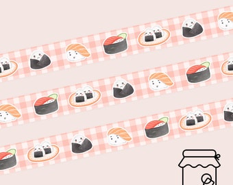 Sushi Plate Washi Tape