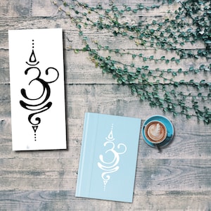 Breathe Sanskrit Symbol Vinyl Decal | Support & Encouragement Sticker | Yoga Decal | Meditation Decal | Gift for Her