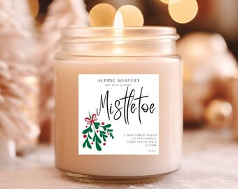 Christmas Candles | 6 oz Vegan Soy