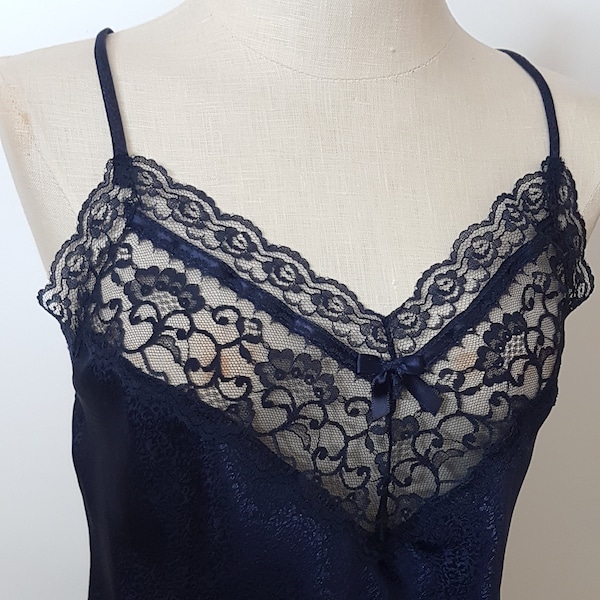 Vintage  Impromptu  Camisole,  1980'S /  1990'S  Slip  Made In Canada,  Bust Size 38"