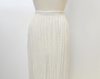 Maxi - Lace Hem Slip- Layering Skirt- Made in the USA- One Size