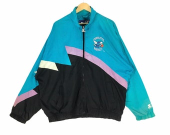 Charlotte Hornets Jacket Etsy