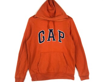 gap orange hoodie