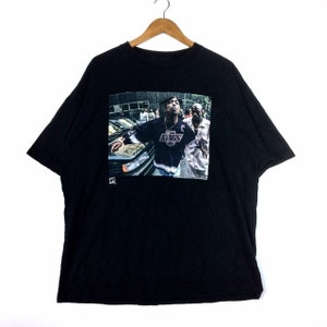 American Rapper!!! The Famous TUPAC AMARU SHAKUR 2Pac Big Logo Usa T-Shirt Double Extra Large Size