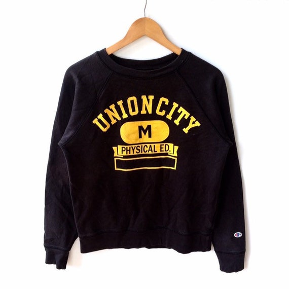 希少！ヴィンテージ CHAMPION UNION CITY チャンピオン クルーネック 