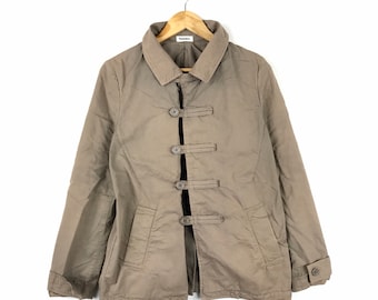 Rare!!! Vintage The Famous Japanese Designer ISSEY MIYAKE PLANTATION Made in Japan Fully Button Parka Medium Size