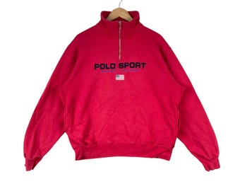 Ralph Lauren POLO SPORT Tröja med dragkedja, storlek M