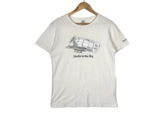 By Hayao Miyazaki!!! The Famous CASTLE IN The SKY By Studio Ghibli Anima Anime T-Shirt