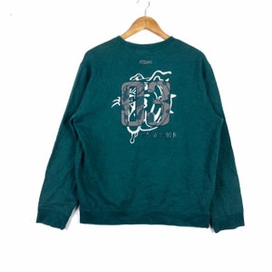 ¡¡¡Raro!!! Vintage REEBOK SPORTSWEAR CLASSIC Crewneck sudadera de color verde tamaño mediano