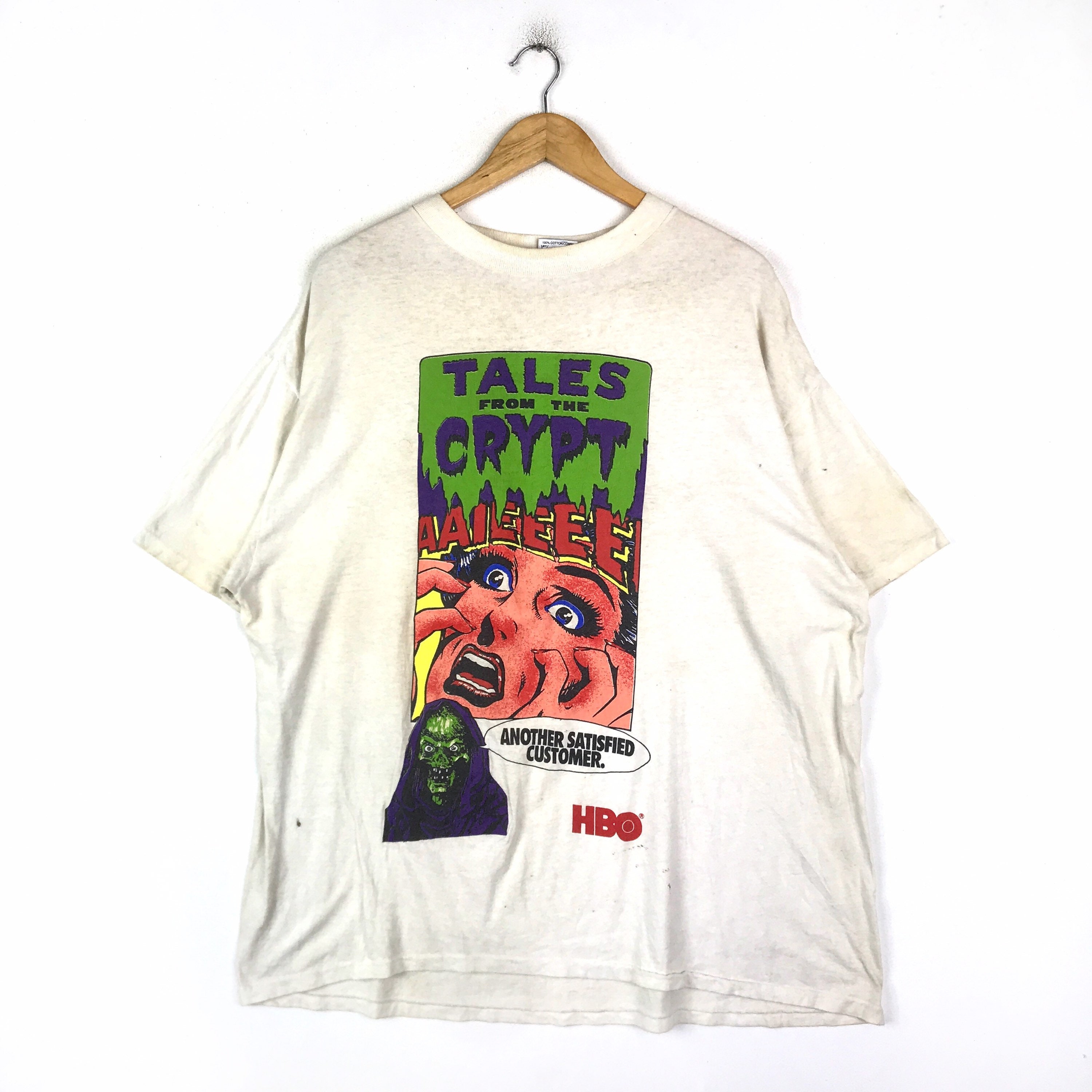 90s Tales from the Crypt ©︎入り ホラー Tシャツ tales from the crypt t-shirt 90s– train in vain