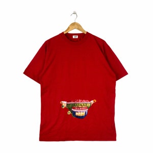 Boutique!!! Vintage GAP UNLIMITED BIG Logo Waist Bag Photo T-Shirt Medium Size