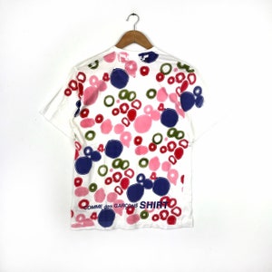 Selten!!! S13102 Die berühmte japanische Marke COMME DES GARCONS Fullprint T-Shirt Made In Japan
