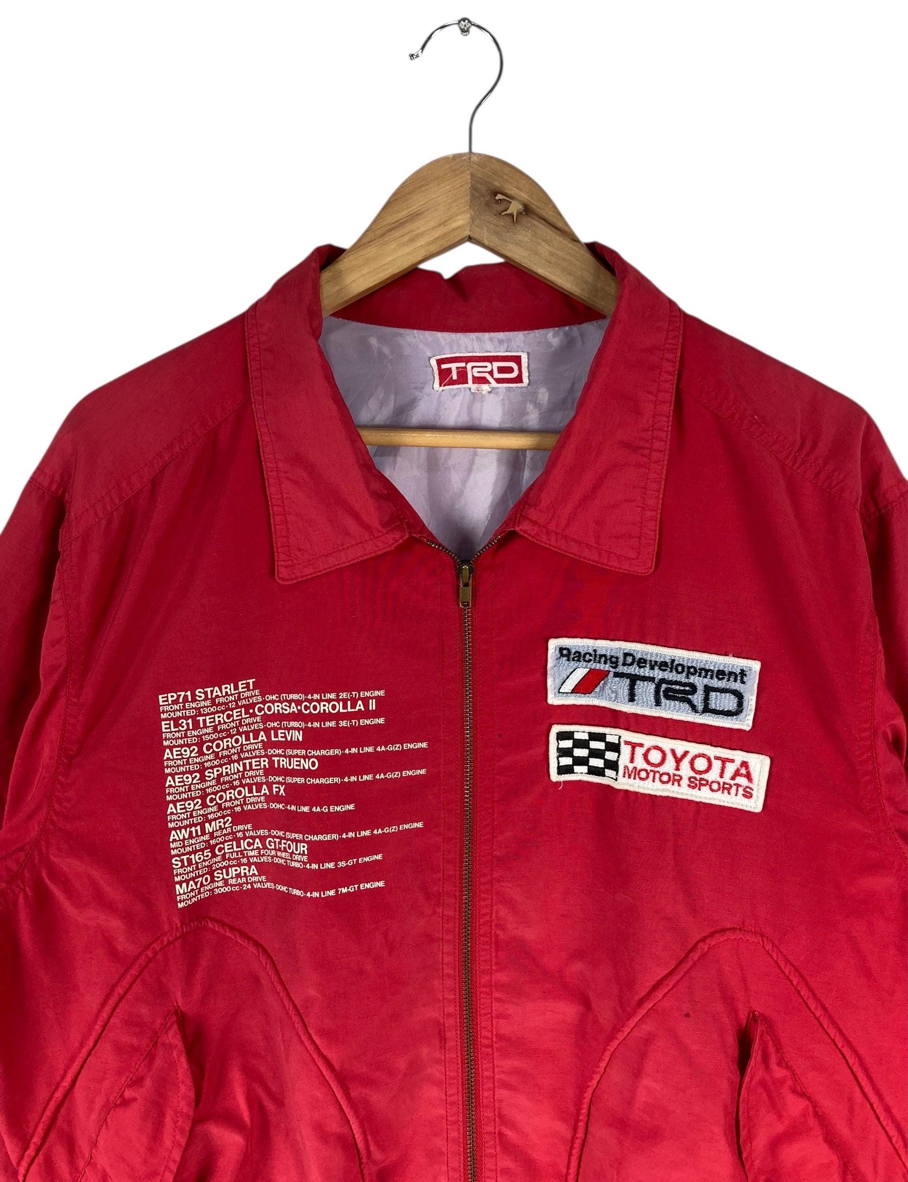 TRD TOYOTA Racing Development ナイロンジャンバー Racing!!! Vintage TOYOTA RACING DEVELOPMENT Trd Toyota Motor
