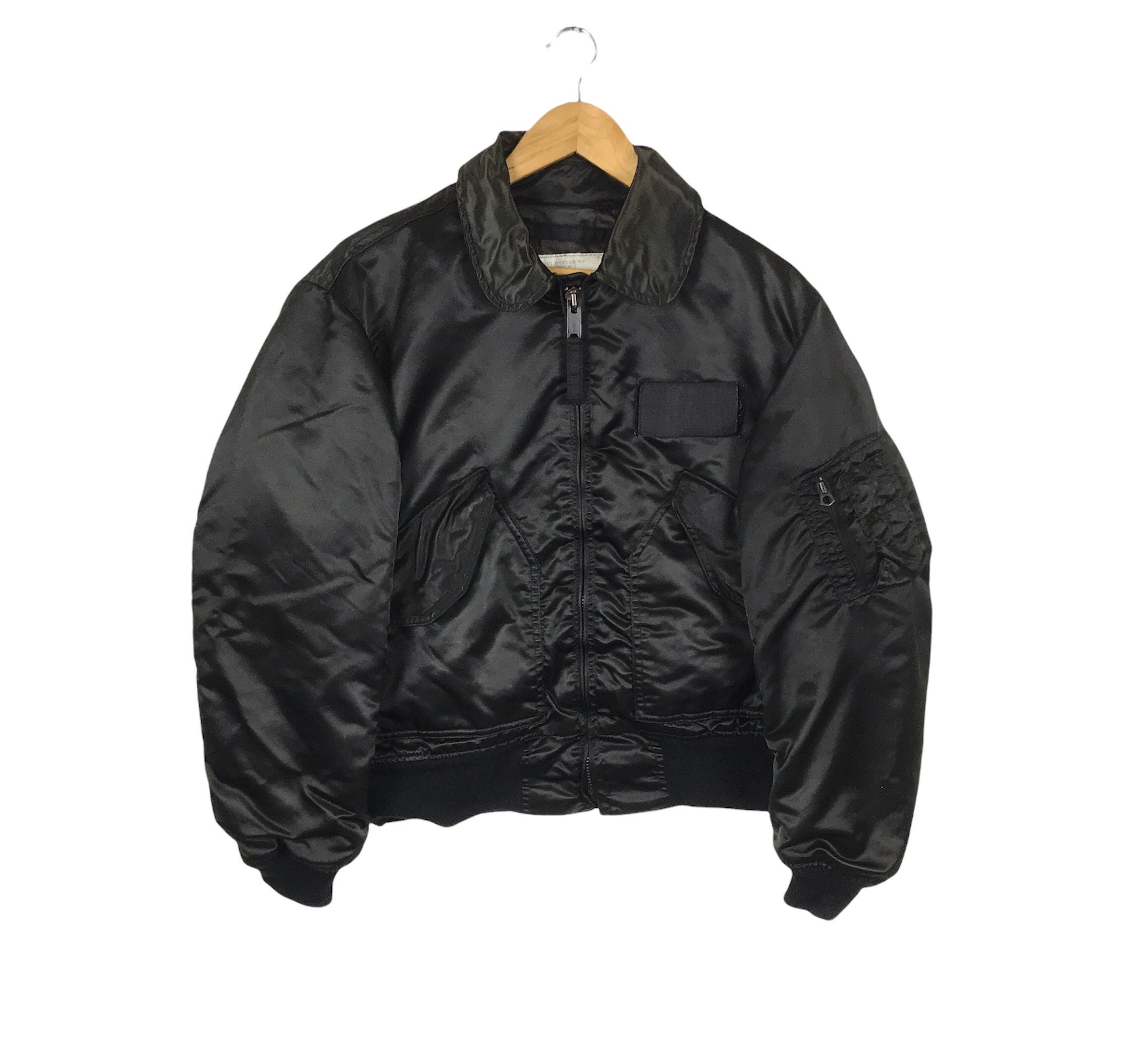 Army Vintage Jacket FLYERS Type CWU-45/P Made in Usa Bomber Jacket 